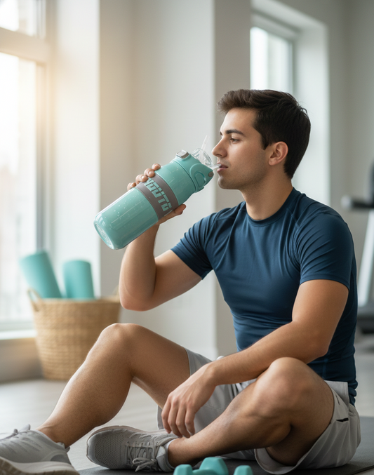 Botella Térmica Deportiva MCHEN 680ml Acero Inoxidable - Edición To Youth Antiderrames