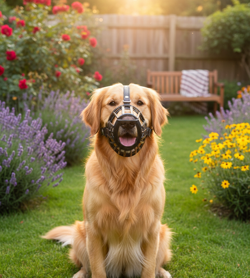 bozal-canasta-perro-negro-ajustable-vimarq.com-El-Salvador3