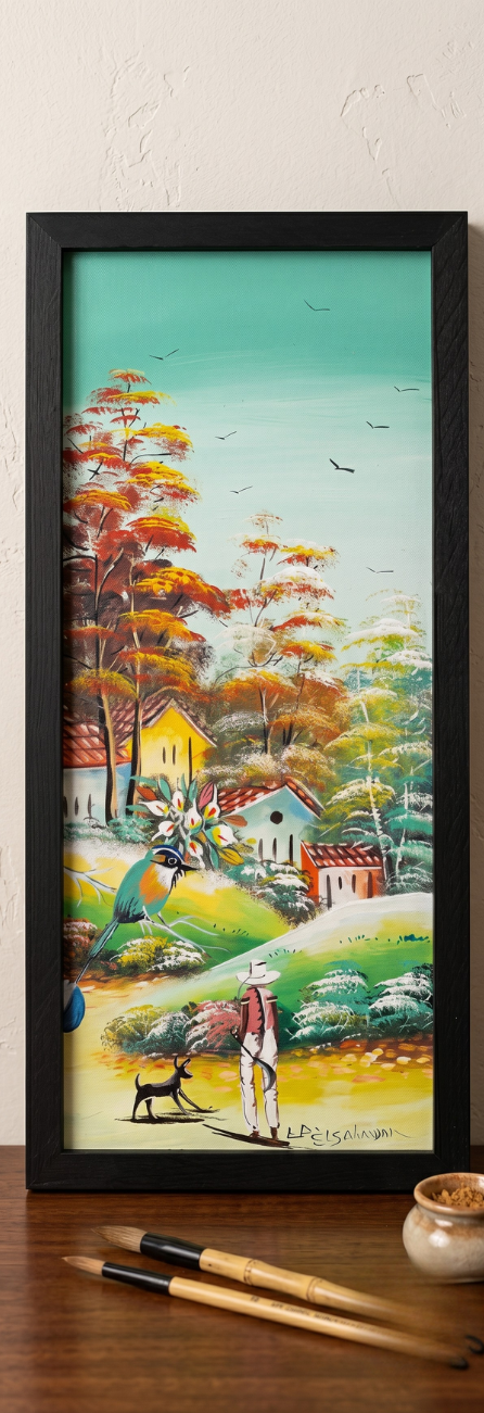 cuadro-decorativo-vertical-torogoz-paisaje-campo-marco-negro-20x57-28