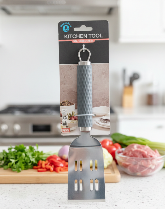 espatula-acero-inoxidable-ranurada-hiperasia-vimarq.com | El Salvador