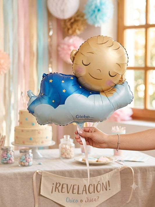 globo-bebe-durmiendo-en-nube-metalizado-revelacion - vimarq.com