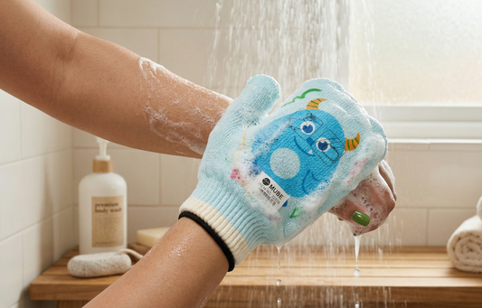 guante-baño-exfoliante-infantil-mube-vimarq-com-el-salvador