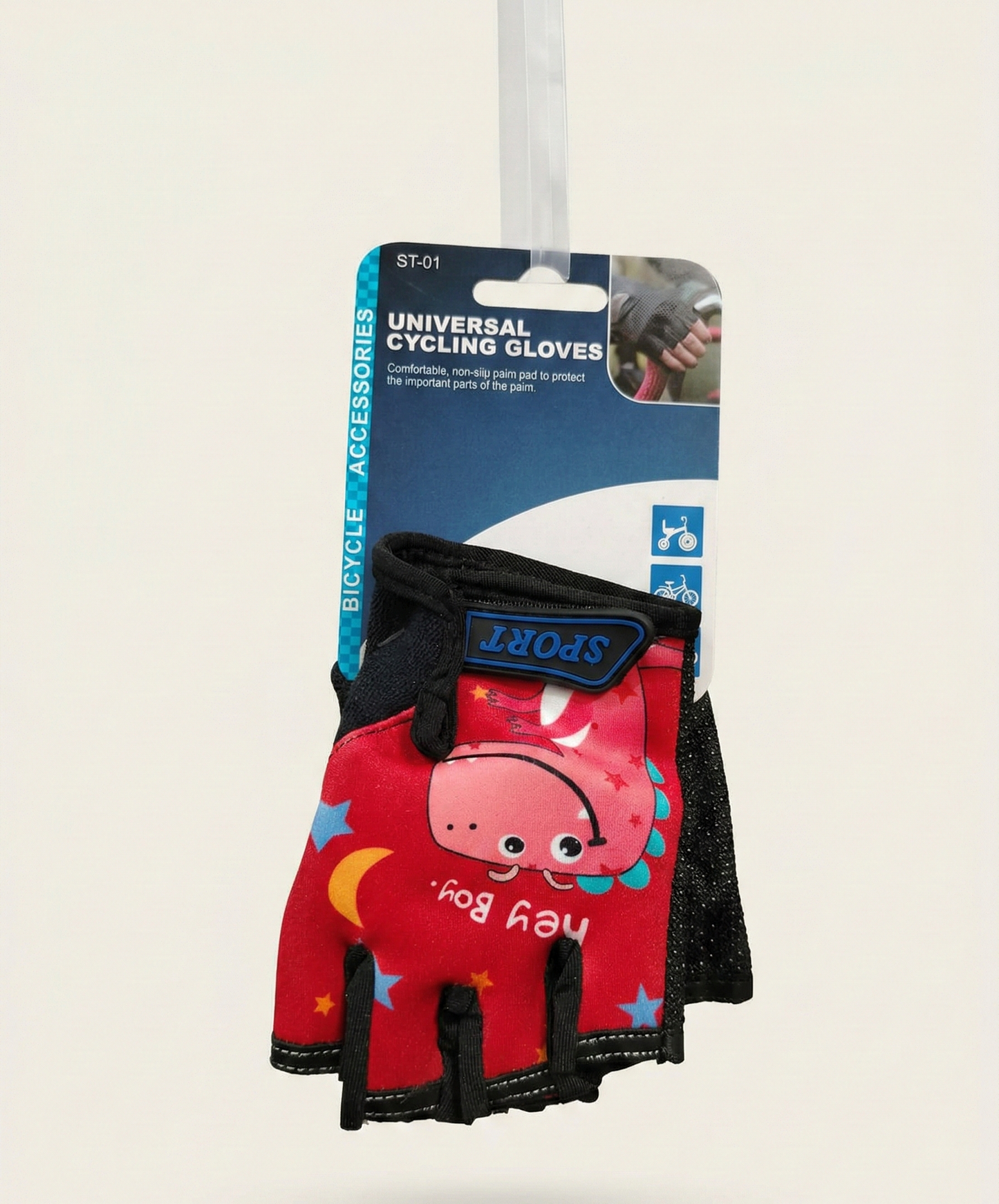 guantes-ciclismo-ninos-dinosaurio-rojo-vimarq.com-El-Salvador