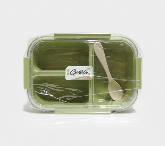 lonchera-bento-verde-3-divisiones-gobbler-vimarq.com | El Salvador2