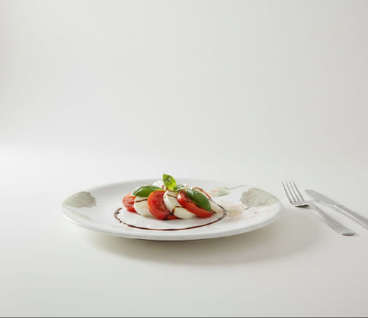 plato-ceramica-ensalada-caprese-diseno-floral-vimarq.com | El Salvador2
