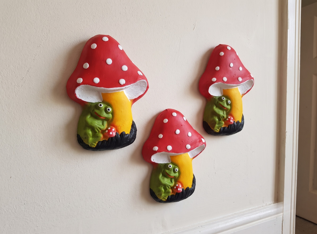 set-adornos-pared-hongos-ranita-vimarq-com-el-salvador