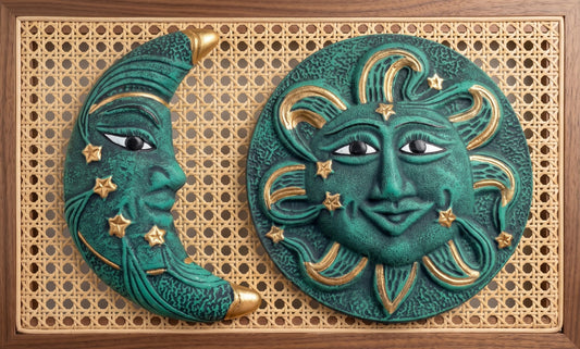 set-decorativo-pared-sol-luna-verde-dorado2