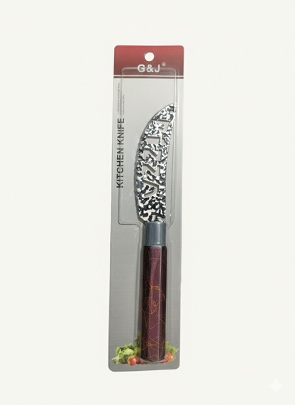Cuchillo para Pizza G&J Estampado - Hoja de Acero Inoxidable Curva