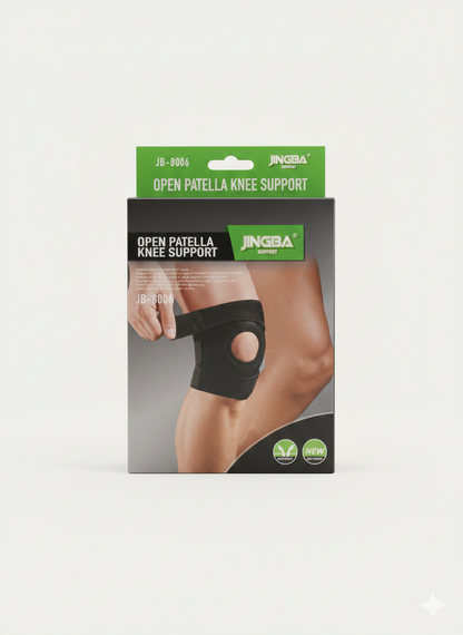 Rodillera con Apertura Rotuliana Neopreno JB-8006