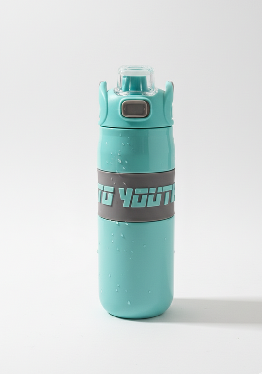 Botella Térmica Deportiva MCHEN 680ml Acero Inoxidable - Edición To Youth Antiderrames