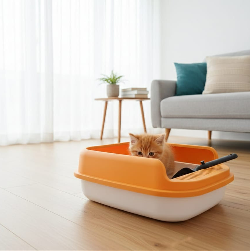 arenero-gatos-naranja-antiderrame-vimarq-com-el-salvador