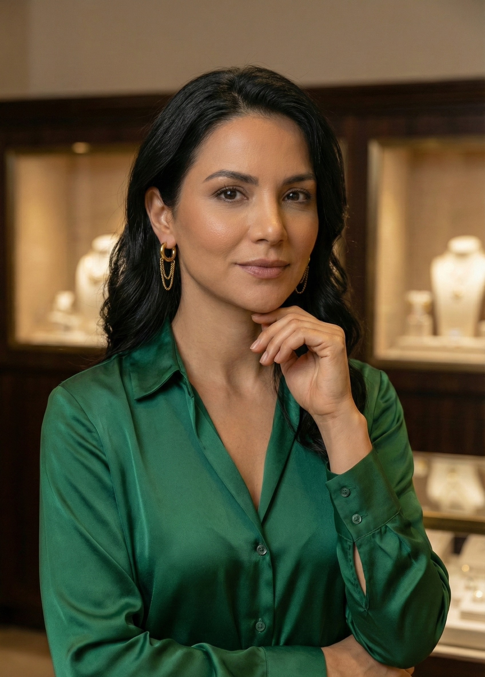 aretes-argolla-pequena-acero-dorado-cadenas-producto-vimarq.com-El-Salvador