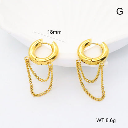 aretes-argolla-pequena-acero-dorado-cadenas-producto-vimarq.com-El-Salvador