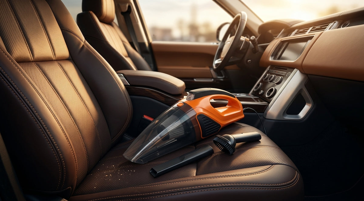 aspiradora-portatil-para-auto-12v-naranja - vimarq.com | El Salvador2