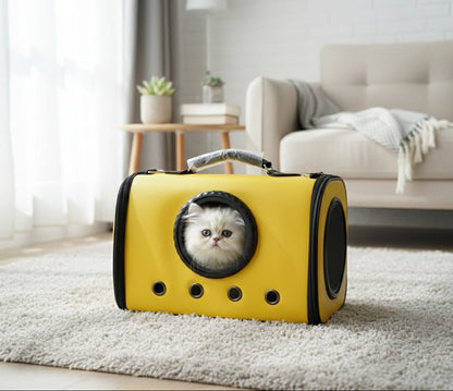 bolso-transportador-mascotas-cuero-amarillo-vimarq-com-el-salvador
