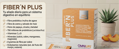 caja-fibern-plus-omnilife-durazno-frente-ingredientes - vimarq.com | El Salvador