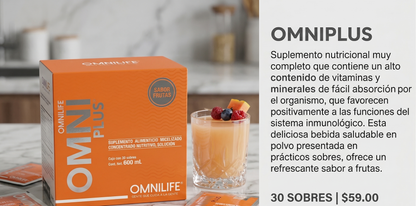 caja-omniplus-sabor-frutas-30-sobres-suplemento-nutricional - vimarq.com | El Salvador