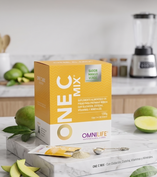caja-one-c-mix-omnilife-mango-verde-suplemento - vimarq.com | El Salvador1