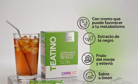 caja-teatino-limon-omnilife-preparacion-vaso-hielo - vimarq.com | El Salvador2