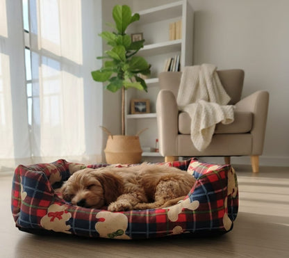 cama-mascotas-tartan-rojo-confort-vimarq.com-El-Salvador4