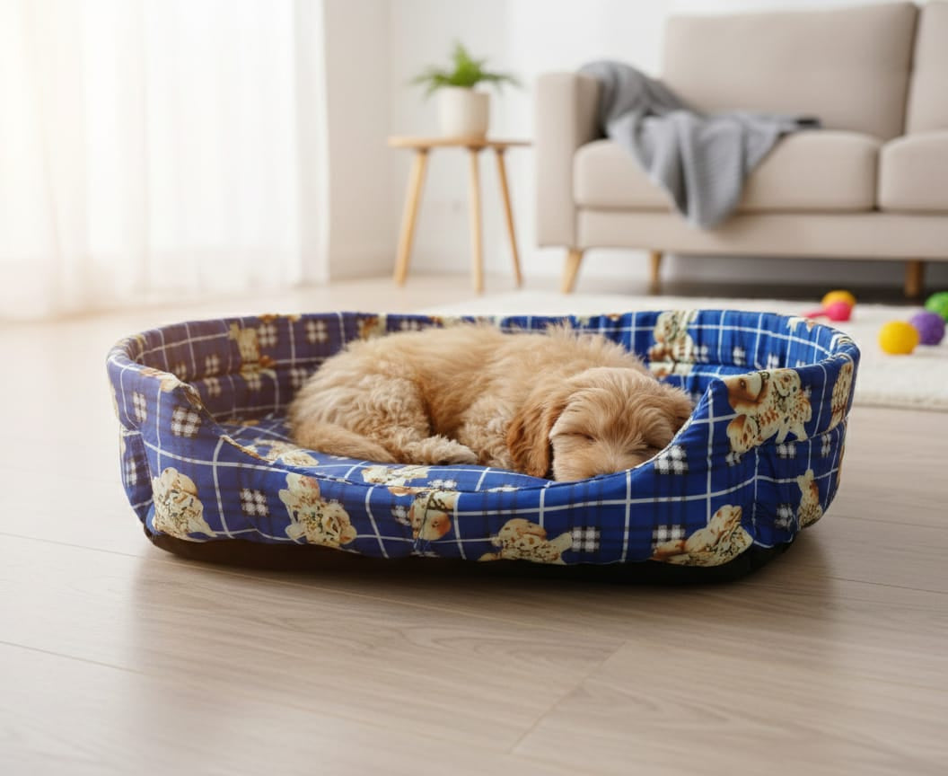 cama-perro-acolchada-estampado-azul-vimarq.com-el-salvador2