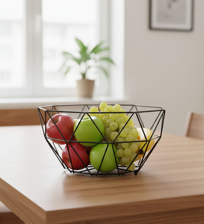 canasta-frutera-metal-geometrica-negra-vimarq.com-El-Salvador