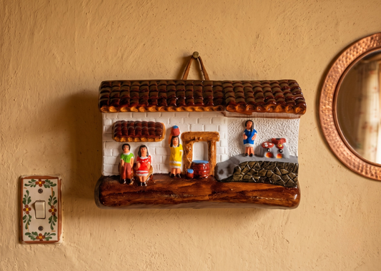 casita-barro-decorativa-tejado-tradicional-vimarq.com-El-Salvado