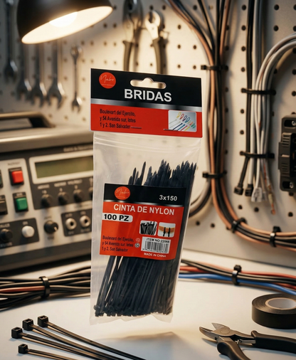 cinchas-plasticas-nylon-negras-3x150mm-100-piezas-vimarq-com-el-salvador