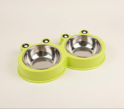 comedero-doble-rana-verde-acero-inoxidable-vimarq.com-El-Salvador3