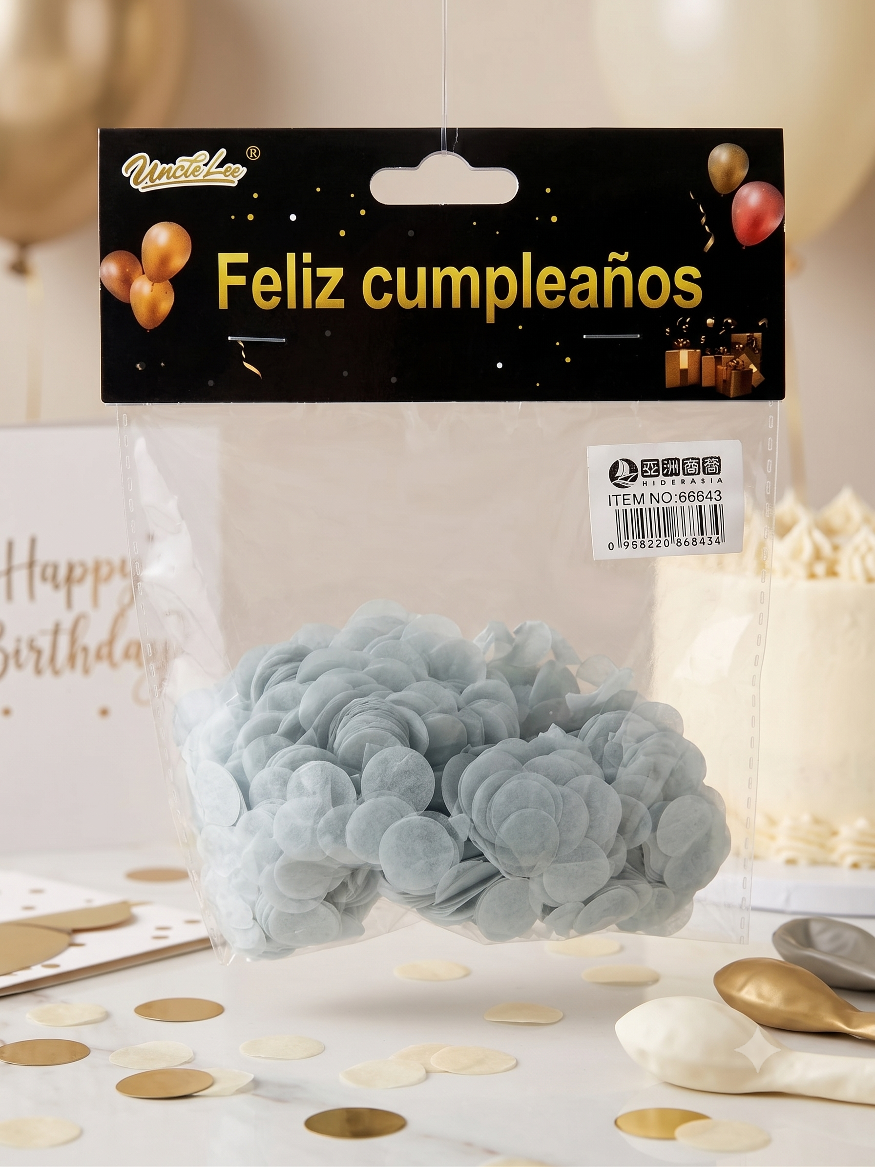 confeti-de-papel-blanco-circular-fiestas-empaque - vimarq.com