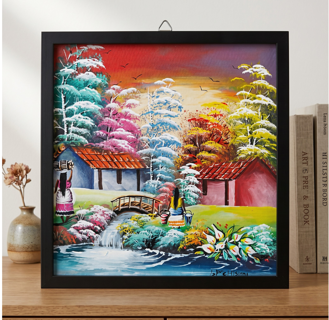 cuadro-decorativo-paisaje-latinoamericano-campo-marco-negro-27x27