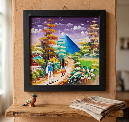 cuadro-decorativo-paisaje-volcan-campesinos-vimarq-el-salvador