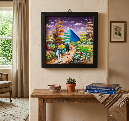 cuadro-decorativo-paisaje-volcan-campesinos-vimarq-el-salvador