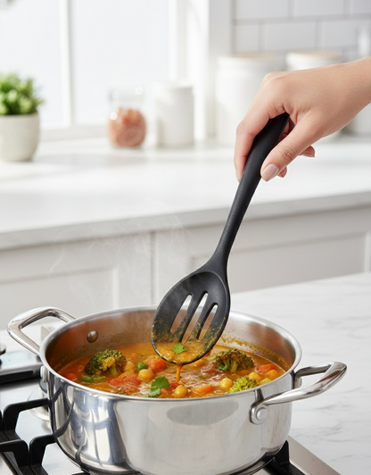 cuchara-ranurada-nylon-negra-vimarq.com-El-Salvador