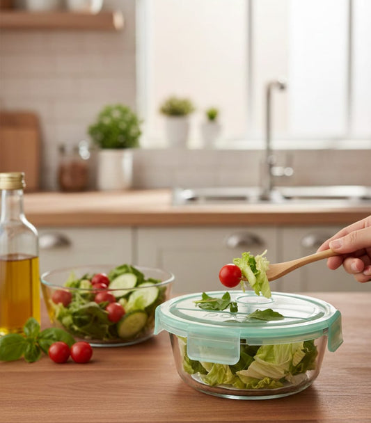 deposito-vidrio-redondo-620ml-verde-vimarq.com | El Salvador2