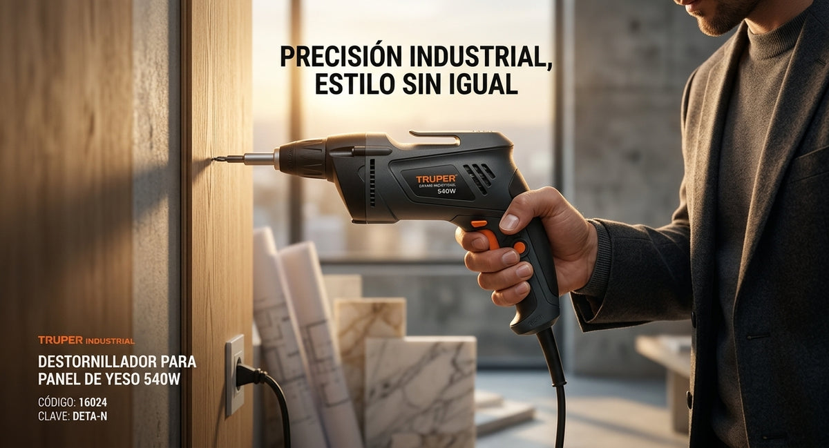 destornillador-panel-de-yeso-truper-540w-industrial-caja - vimarq.com | El Salvador2