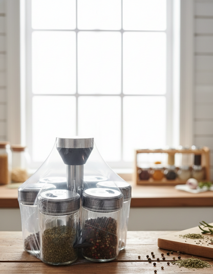 especiero-giratorio-vidrio-7-piezas-negro-acero-vimarq-com-SV