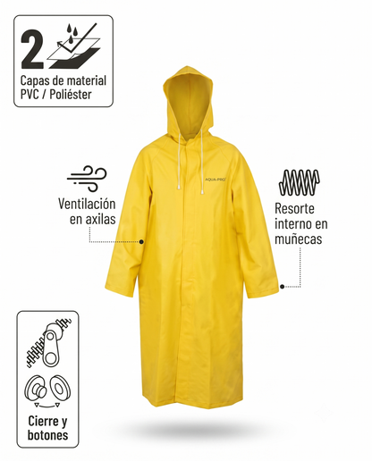gabardina-impermeable-truper-amarilla-doble-capa - vimarq.com | El Salvador 2