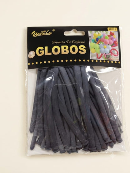 globos-largos-para-globoflexia-unicolor-pack-20-unidades - vimarq.com
