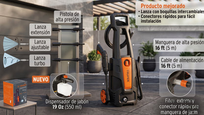hidrolavadora-electrica-truper-1800-psi-accesorios - vimarq.com | El Salvador3