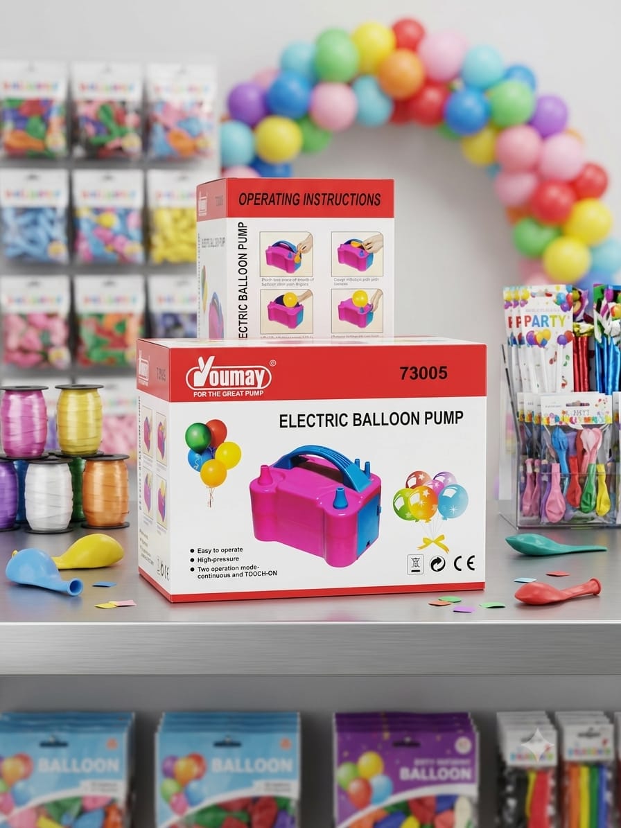 inflador-electrico-de-globos-portatil-youmay-rosa - vimarq.com