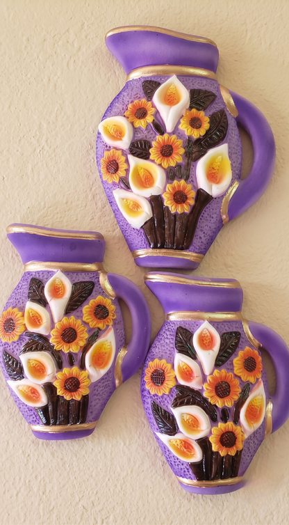 jarras-barro-decorativas-pared-florales-vimarq.com-El-Salvador