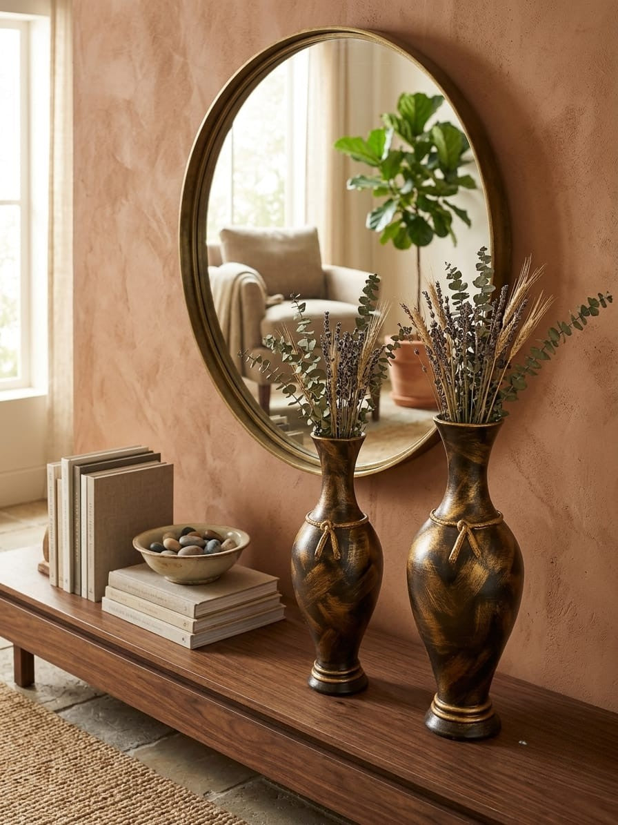 jarron-decorativo-texturizado-negro-dorado-vimarq-com-el-salvador3