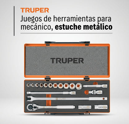 juego-herramientas-mecanico-truper-18-piezas-estuche-metalico - vimarq.com | El Salvador 1