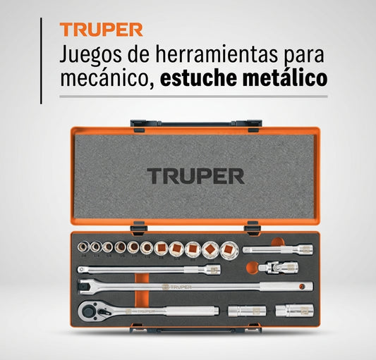 juego-herramientas-mecanico-truper-18-piezas-estuche-metalico - vimarq.com | El Salvador 1