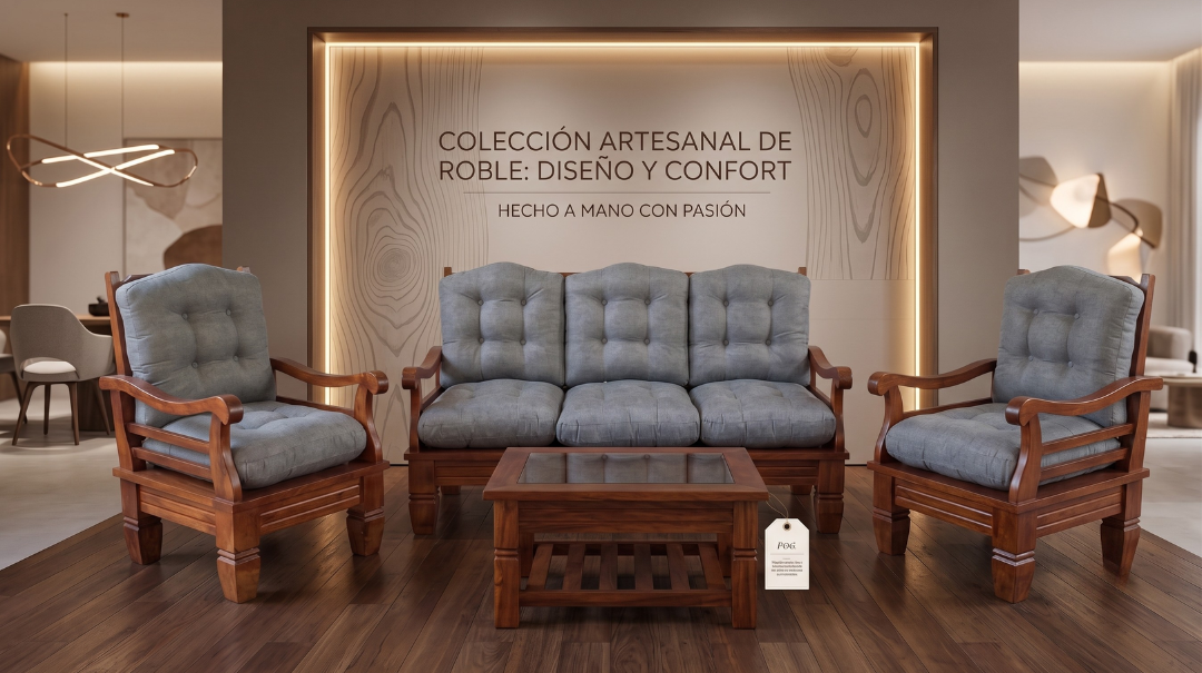 juego-sala-madera-brazos-arqueados-cojines-gris-vimarq-el-salvador