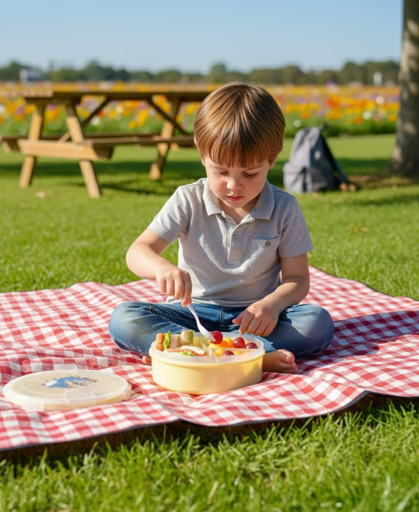 lonchera-redonda-amarilla-dinosaurio-tapa-cerrada-vimarq.com | El Salvador2