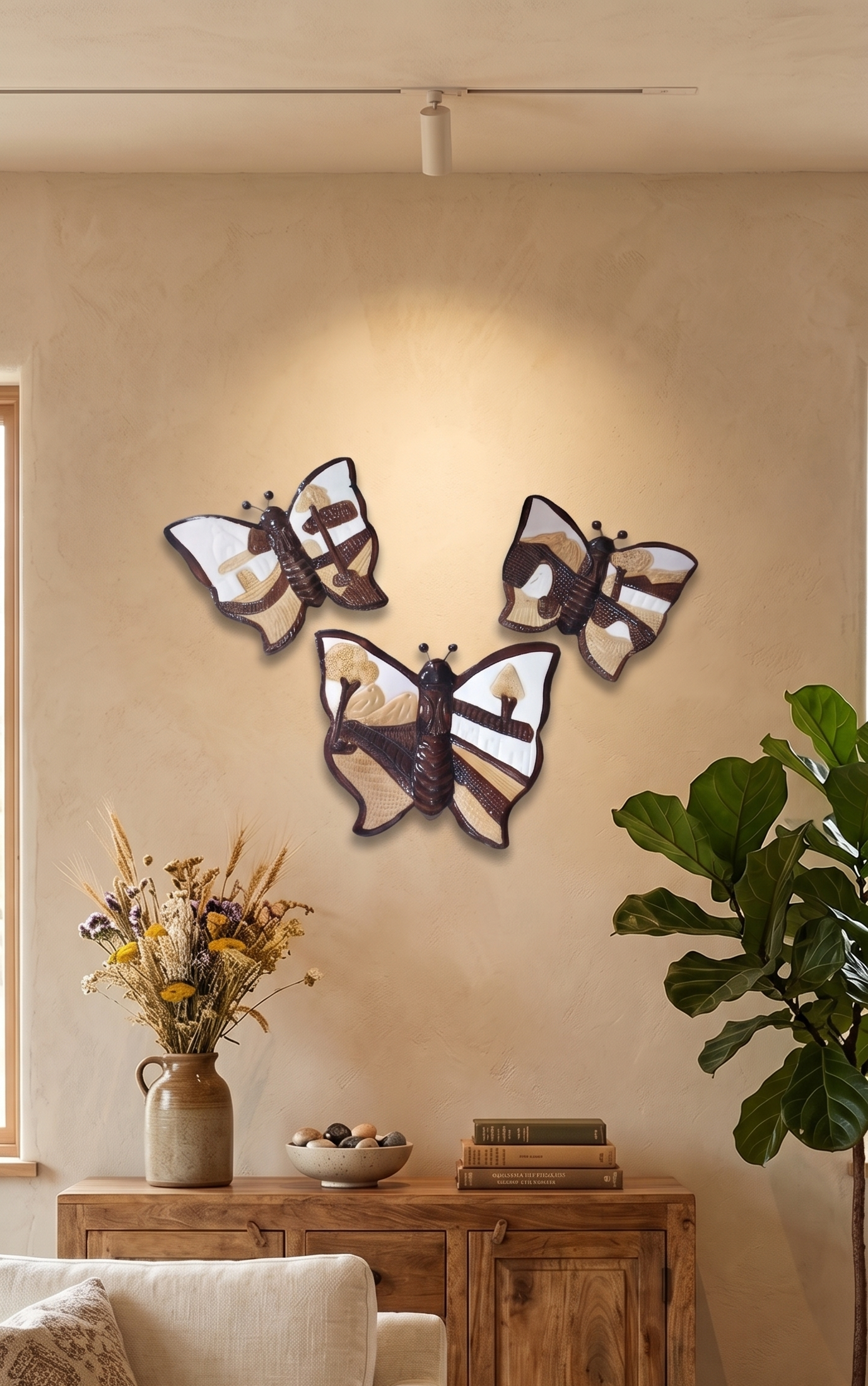 mariposas-barro-decorativas-paisaje-neutro-vimarq.com-El-Salvador