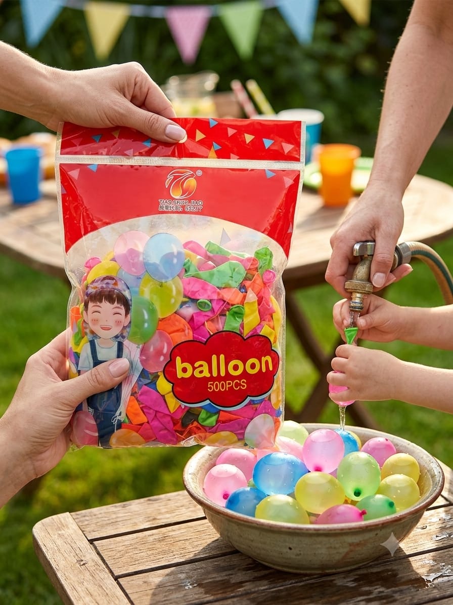 mini-globos-de-agua-multicolor-paquete-500-unidades - vimarq.com