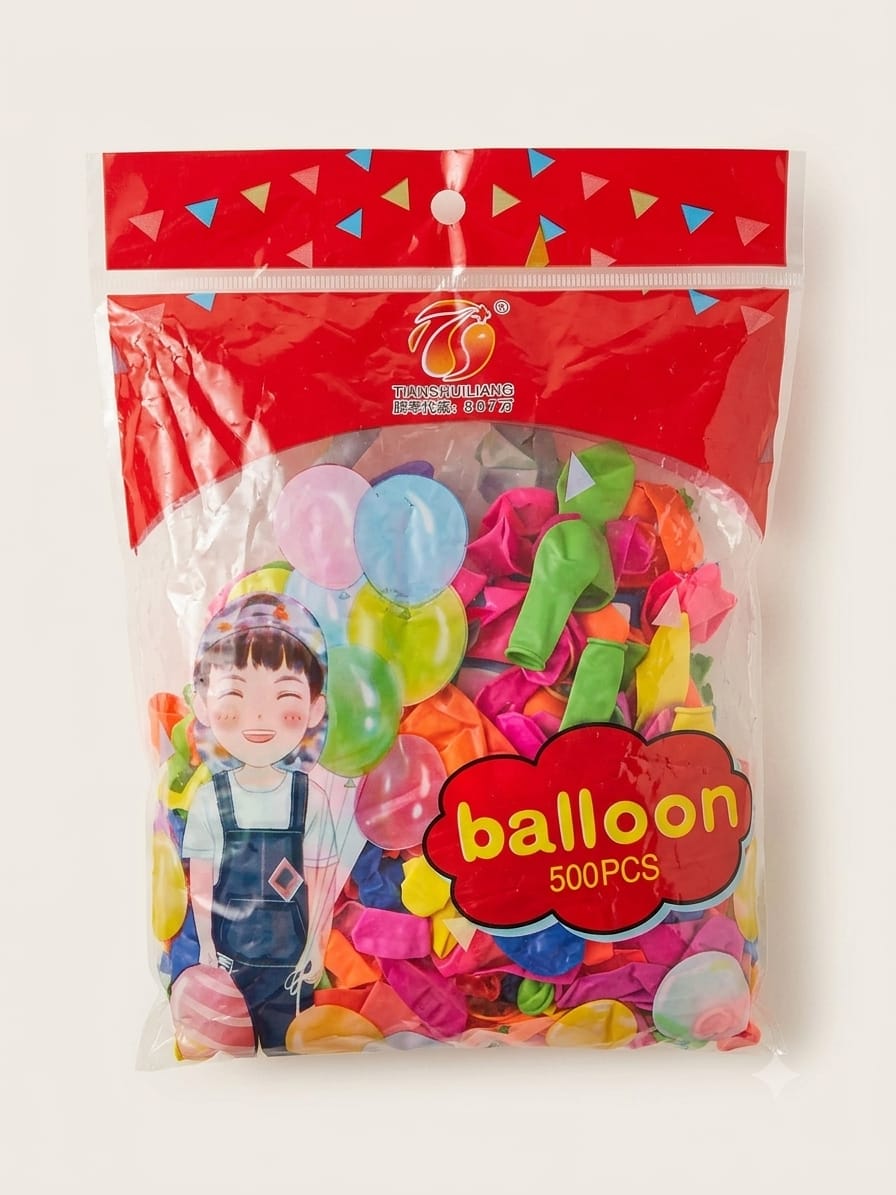 mini-globos-de-agua-multicolor-paquete-500-unidades - vimarq.com